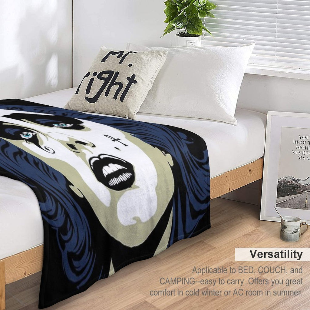 Gentlemen Prefer Goths Premium Throw Blanket