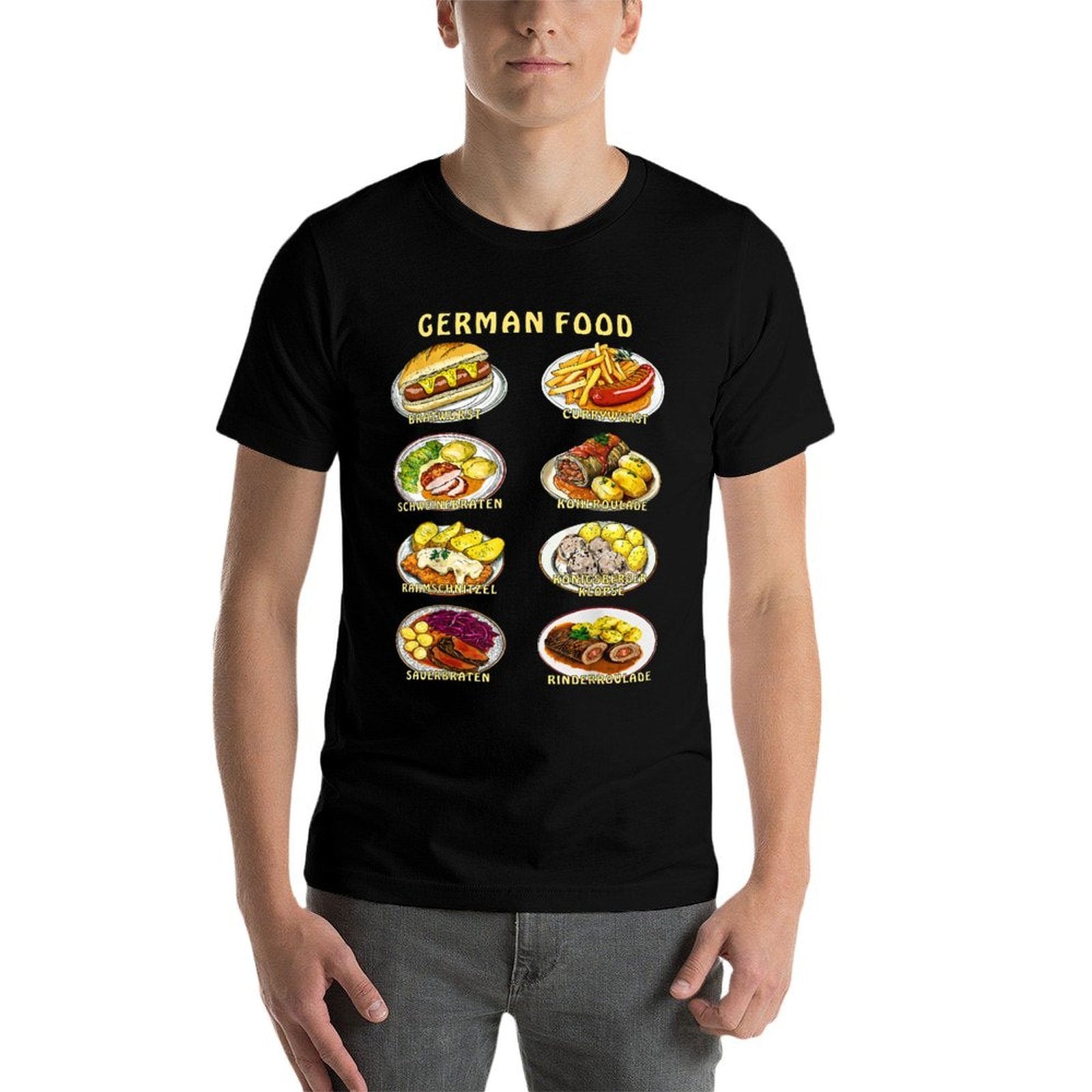 German Cuisine Food Restaurant Food Favourite Food  Lightweight T-Shirt
