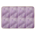 Bubbles Lavender  Slip-Resistant Bath Mat