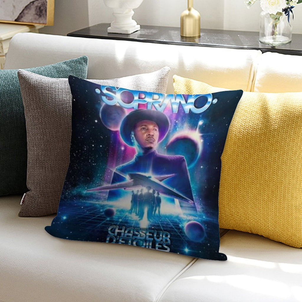 SOPRANO STAR HUNTER Soft Ultra-Soft Texture Throw Pillow