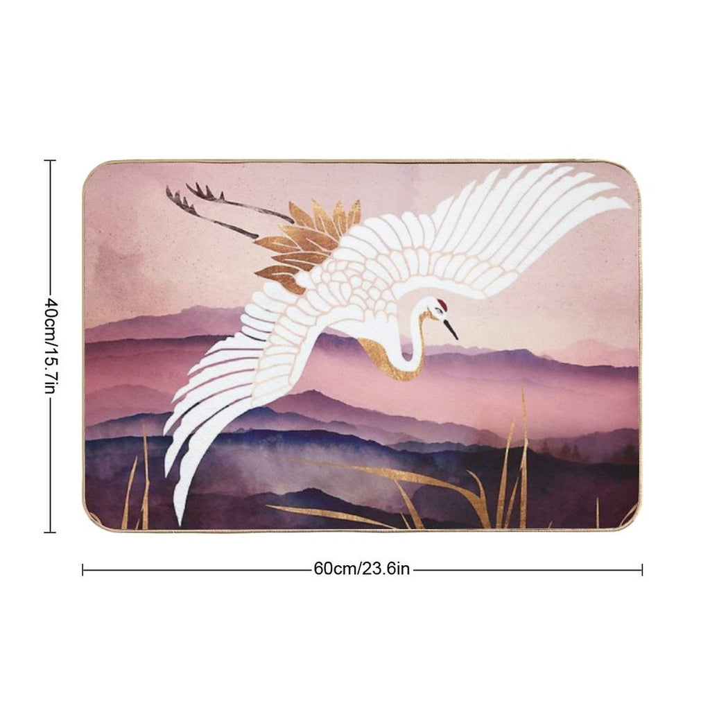 Elegant Flight III  Eco-Friendly Bath Mat