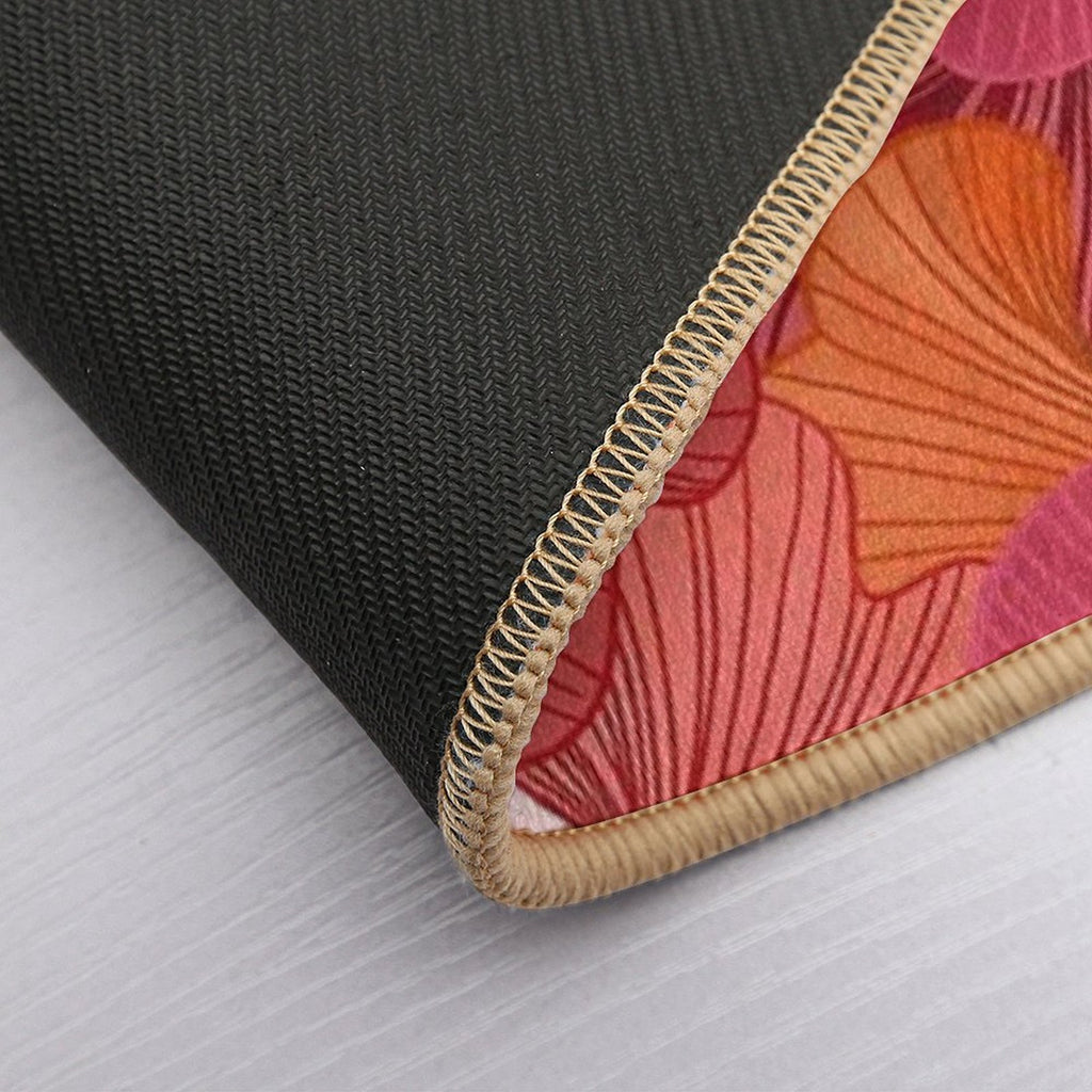 Autumn Ginkgo Leaves  Non-Slip Bath Mat