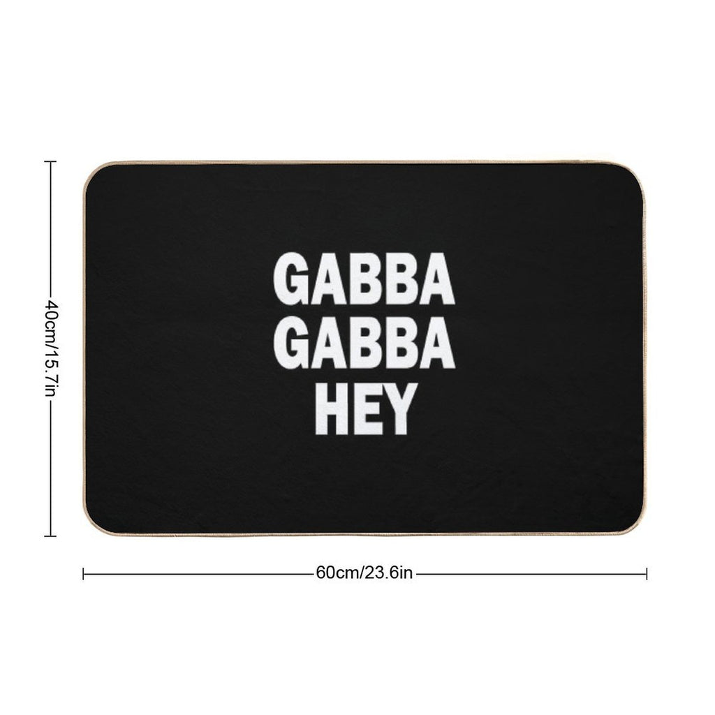 The Ramones - GABBA GABBA HEY  Odorless Bath Mat