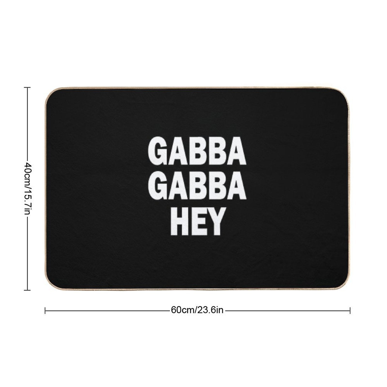 The Ramones - GABBA GABBA HEY  Odorless Bath Mat