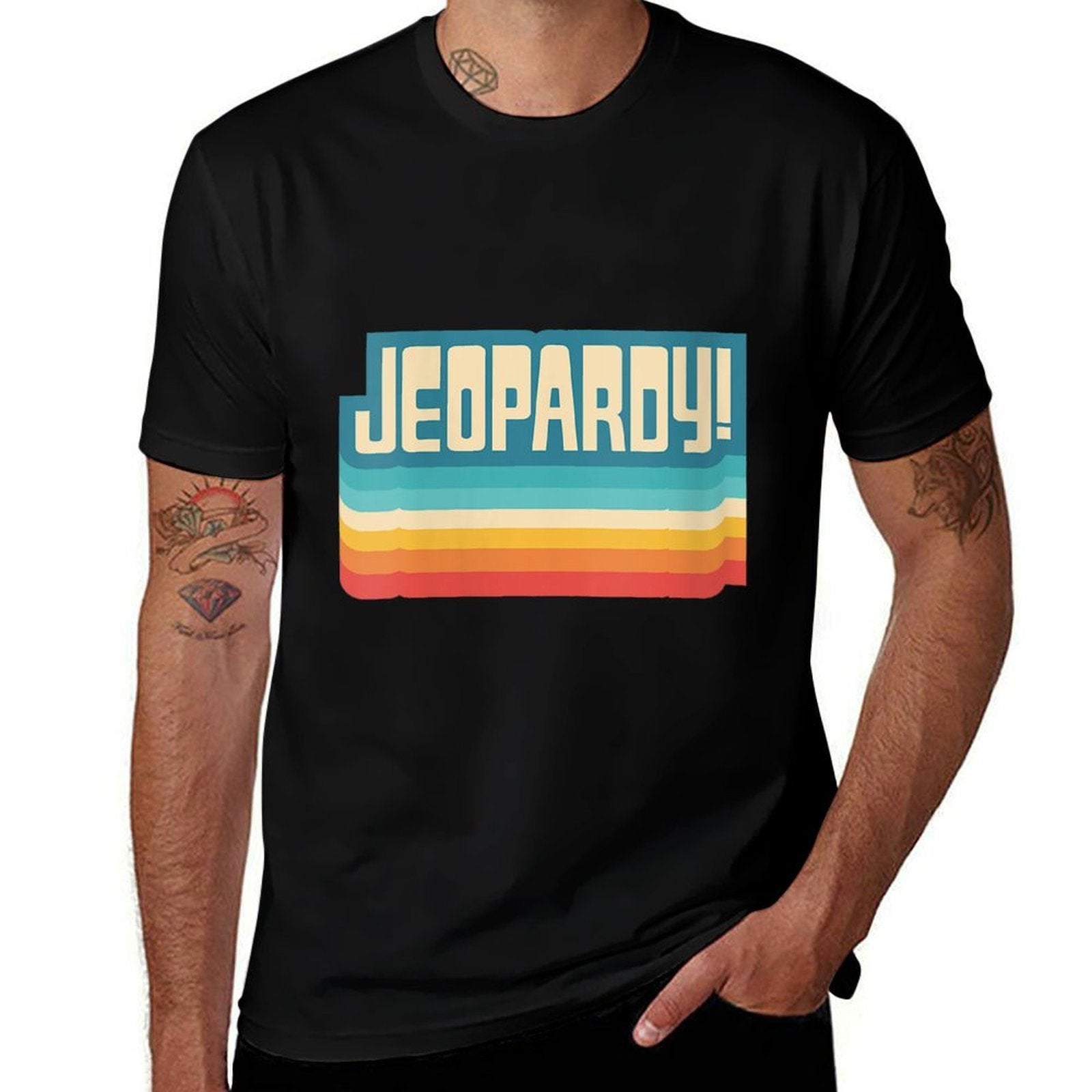 Womens Jeopardy! Vintage Jeopardy Comfortable T-Shirt