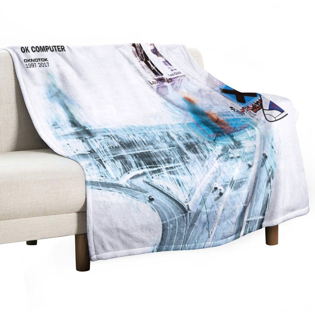Alternative Band 80s Poster Comfort Throw Blanket