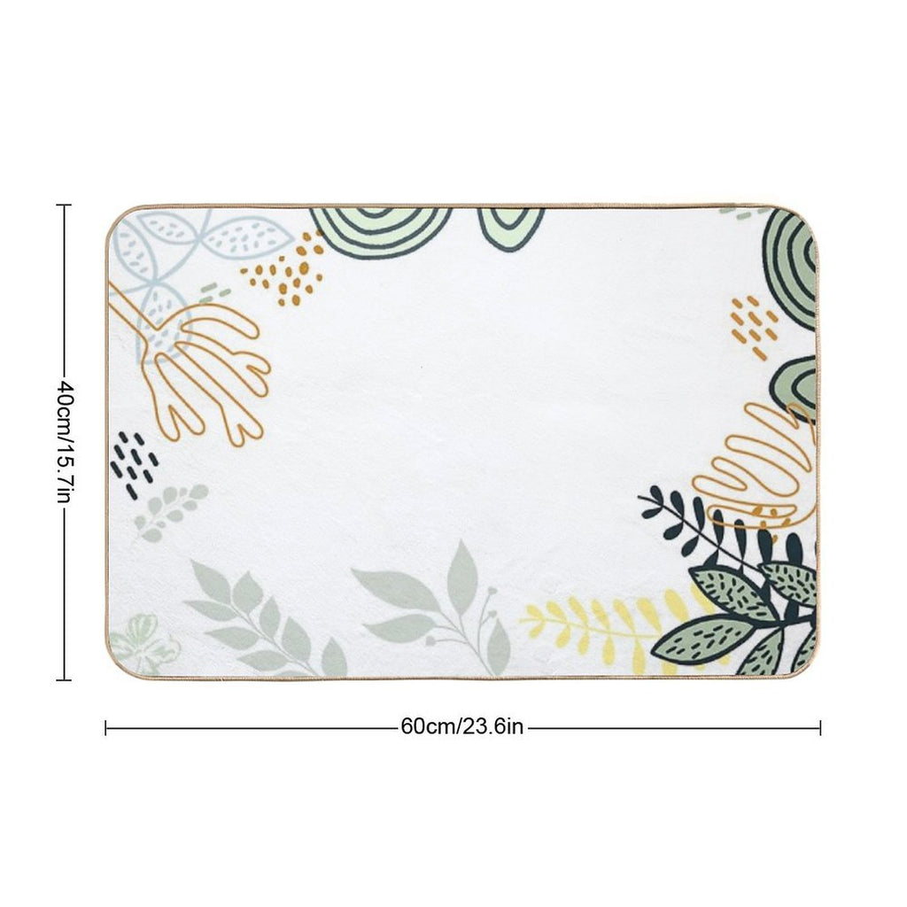Spring Is Here  Anti-Trip Bath Mat