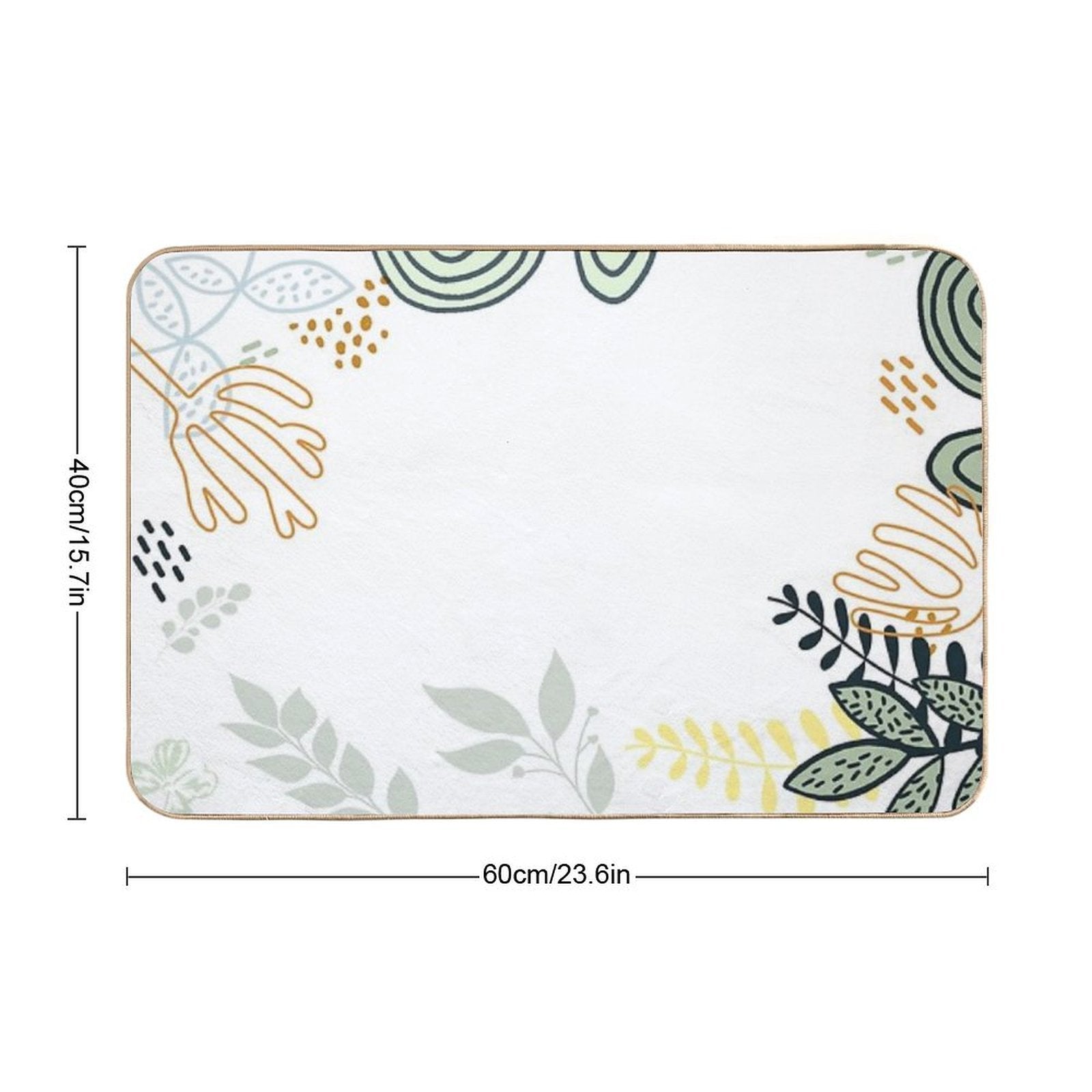 Spring Is Here  Anti-Trip Bath Mat