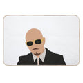 Mr Worldwide Drawing  Non-Slip Bath Mat