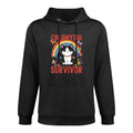 Chlamydia Survivor  Funny Inappropriate  Adult Meme Cat Versatile Streetwear Hoodie