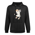 Funny Golf Costume Halloween Ghost Playing Graphic Breathable Fabric Hoodie