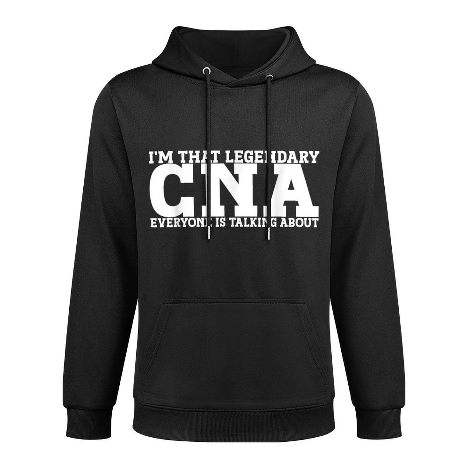 CNA Job Title Employee Funny Worker Profession CNA Easy Care Hoodie