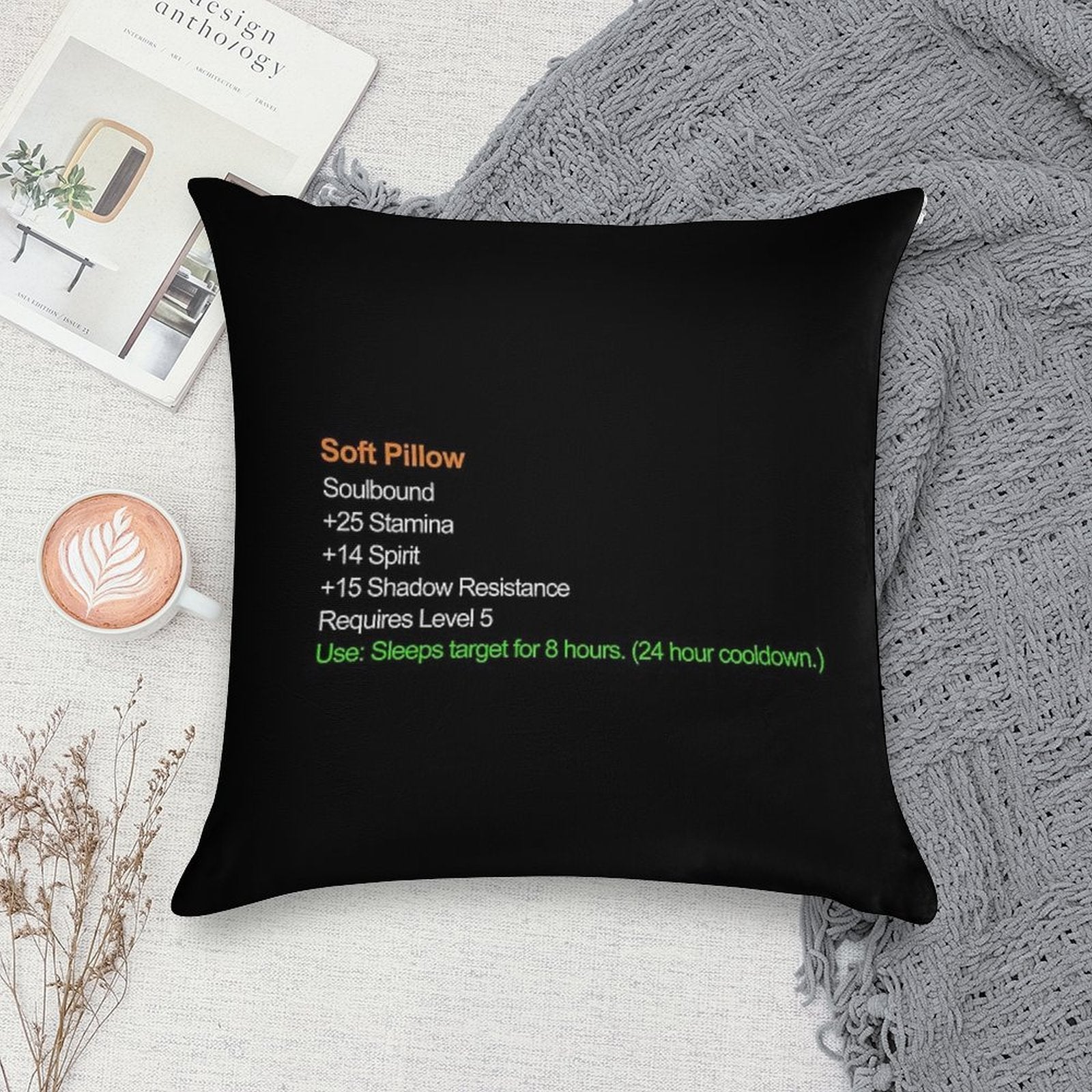 Legendary Soft Pillow Soft Warmth Comfort Throw Pillow