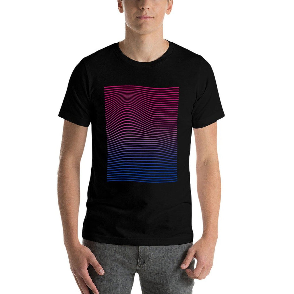 Bisexual Pride Subtle Bi  Tagless Design T-Shirt