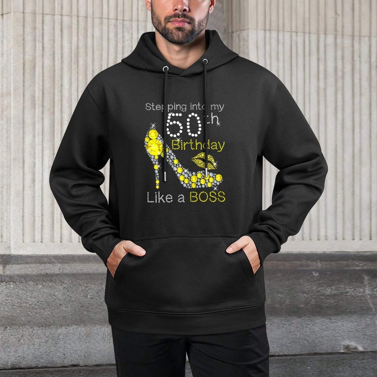 Womens Stepping Into My 50th Birthday in 1969 T Shirt Gifts Womens Layering Staple Hoodie