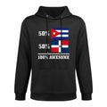 50 Cuba 50 Dominican Republic Cuban Pride Heritage Relaxed Fit Hoodie