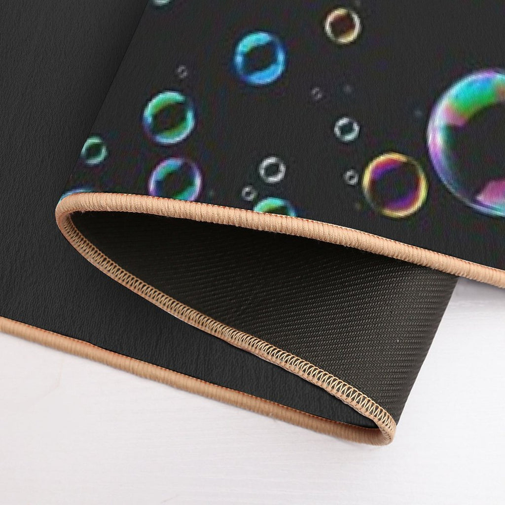 Colorful Bubbles  Slip-Resistant Bath Mat
