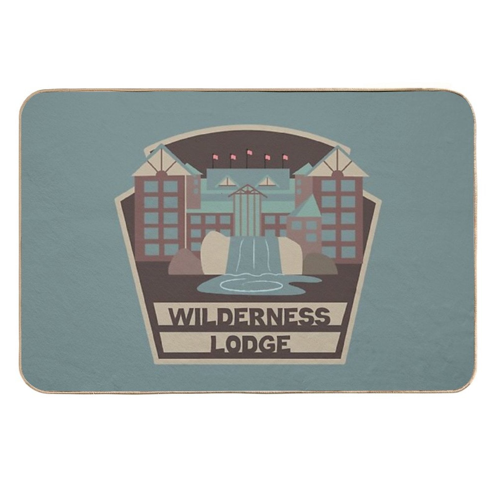 Wilderness Lodge  Toxin-Free Bath Mat