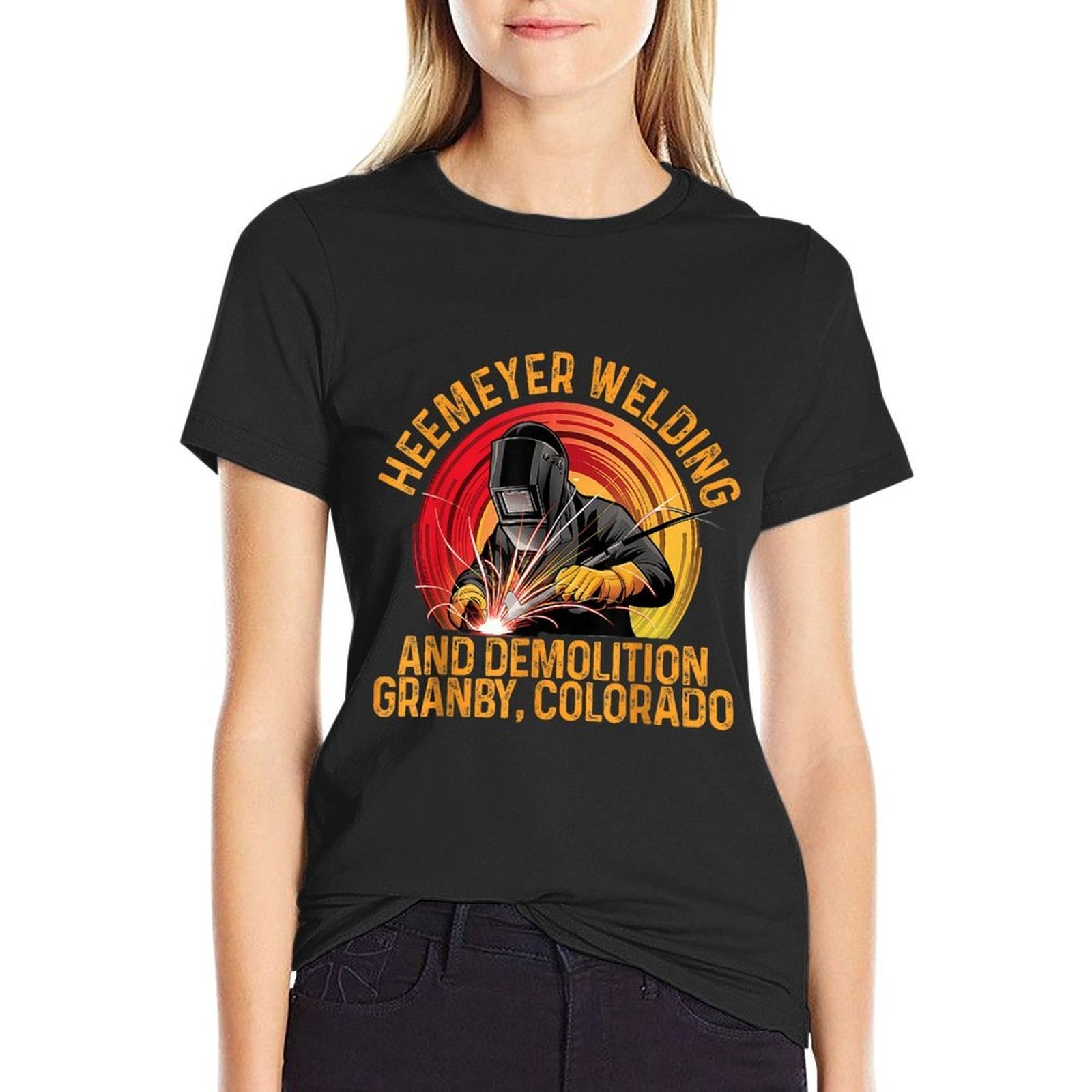 Heemeyer Welding And Demolition Grandby Colorado  Lightweight T-Shirt