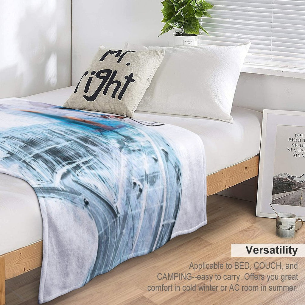 Alternative Band 80s Poster Comfort Throw Blanket