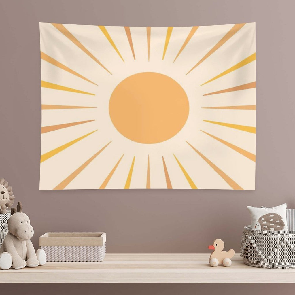 Boho Sun Sunrise Tapestry