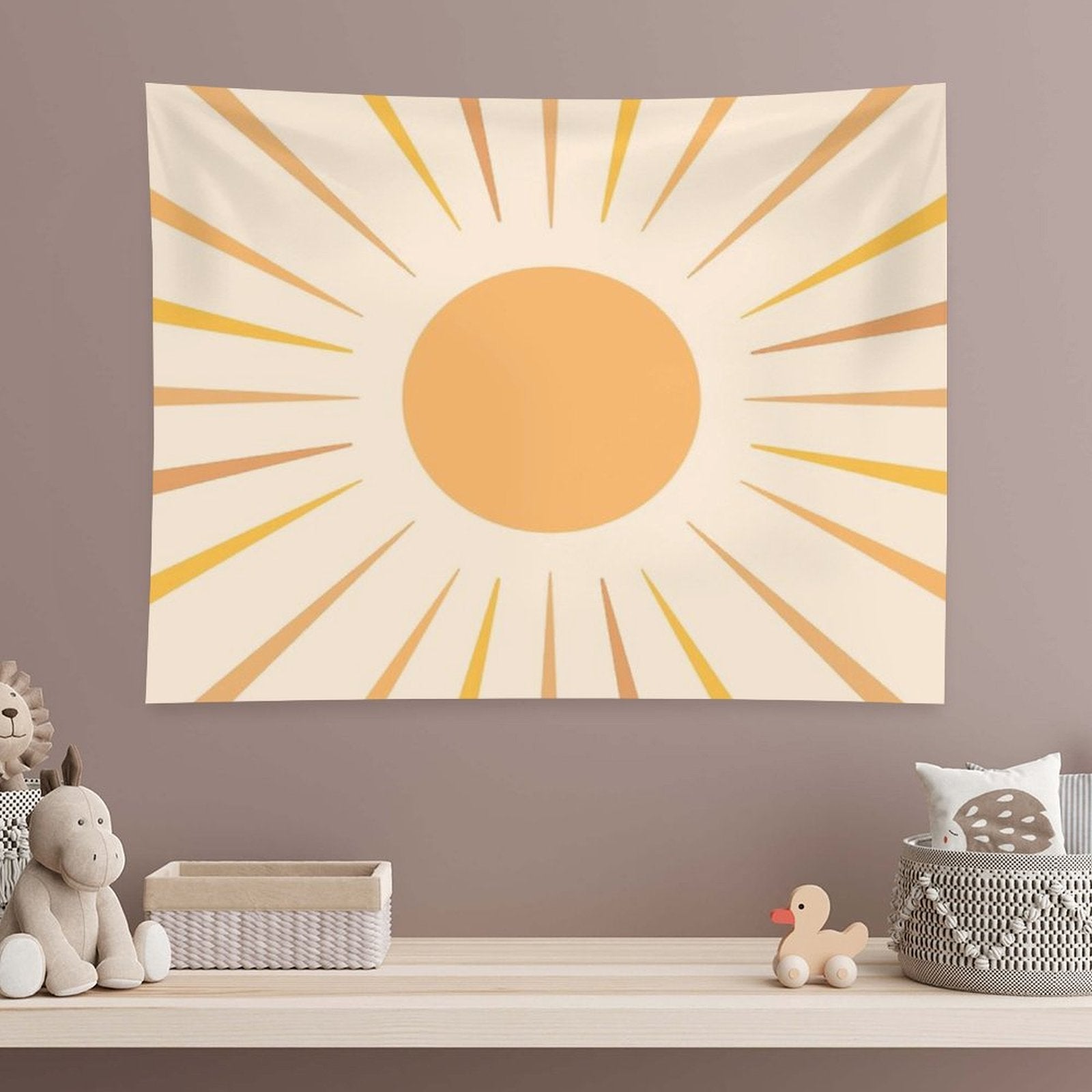 Boho Sun Sunrise Tapestry