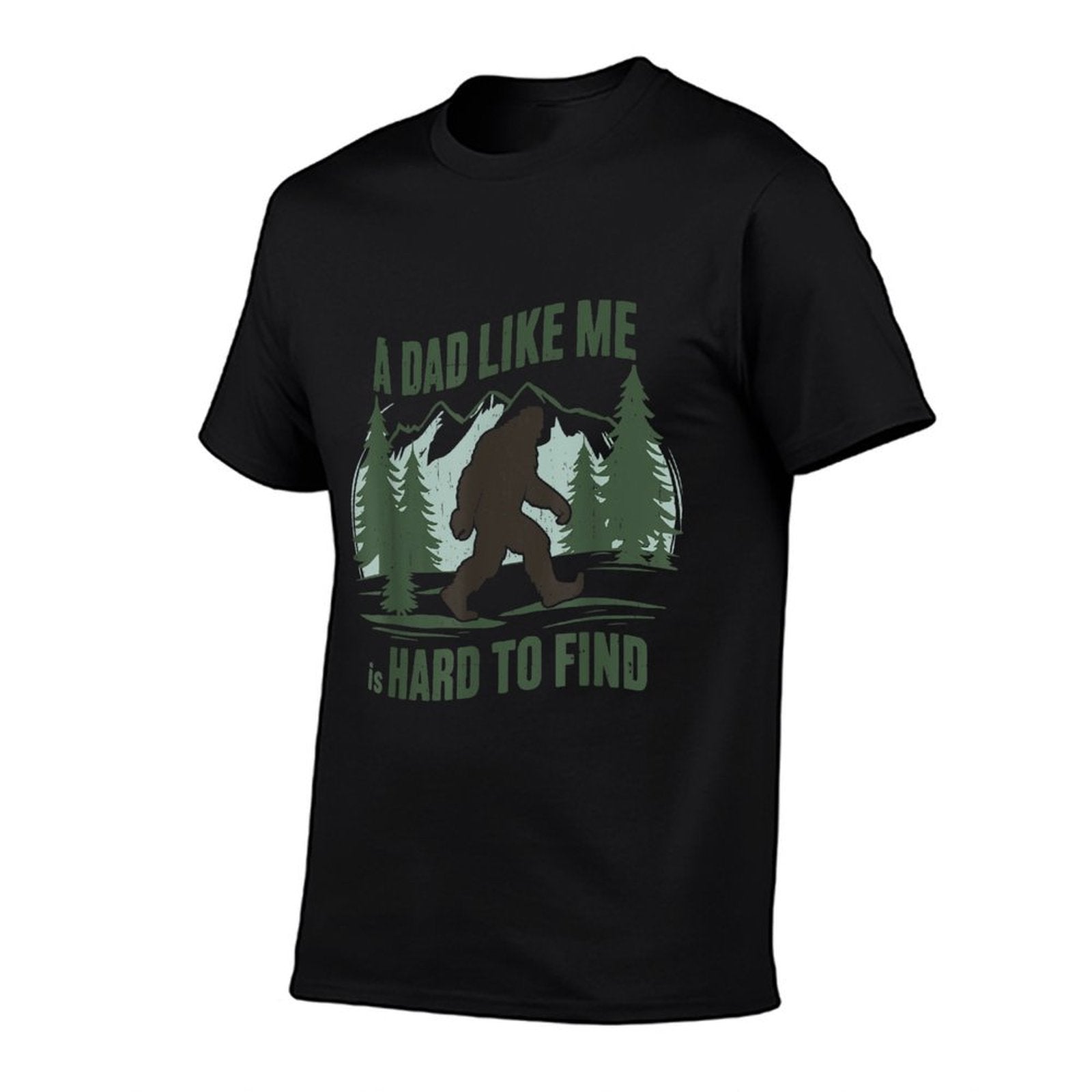 Cool Sasquatch Men for Fathers Day Funny Bigfoot  Durable T-Shirt