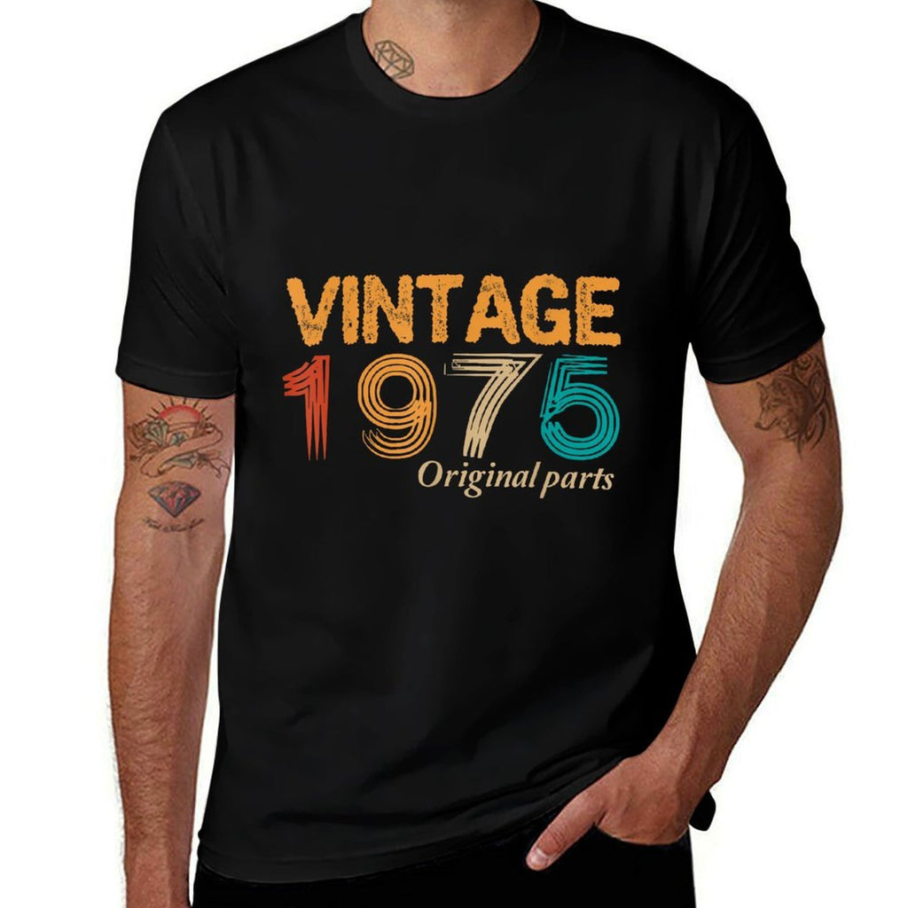 Vintage 1975 Limited Edition 50-Year-Old 50th Birthday  Eco-friendly Material T-Shirt
