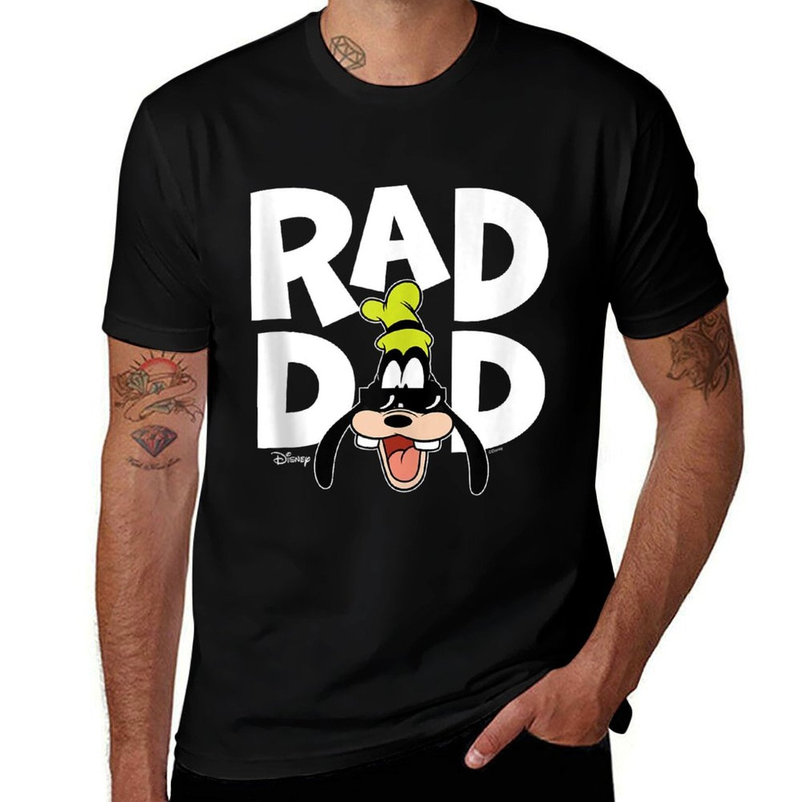 Disney - Rad Dad  Fade-proof Color T-Shirt