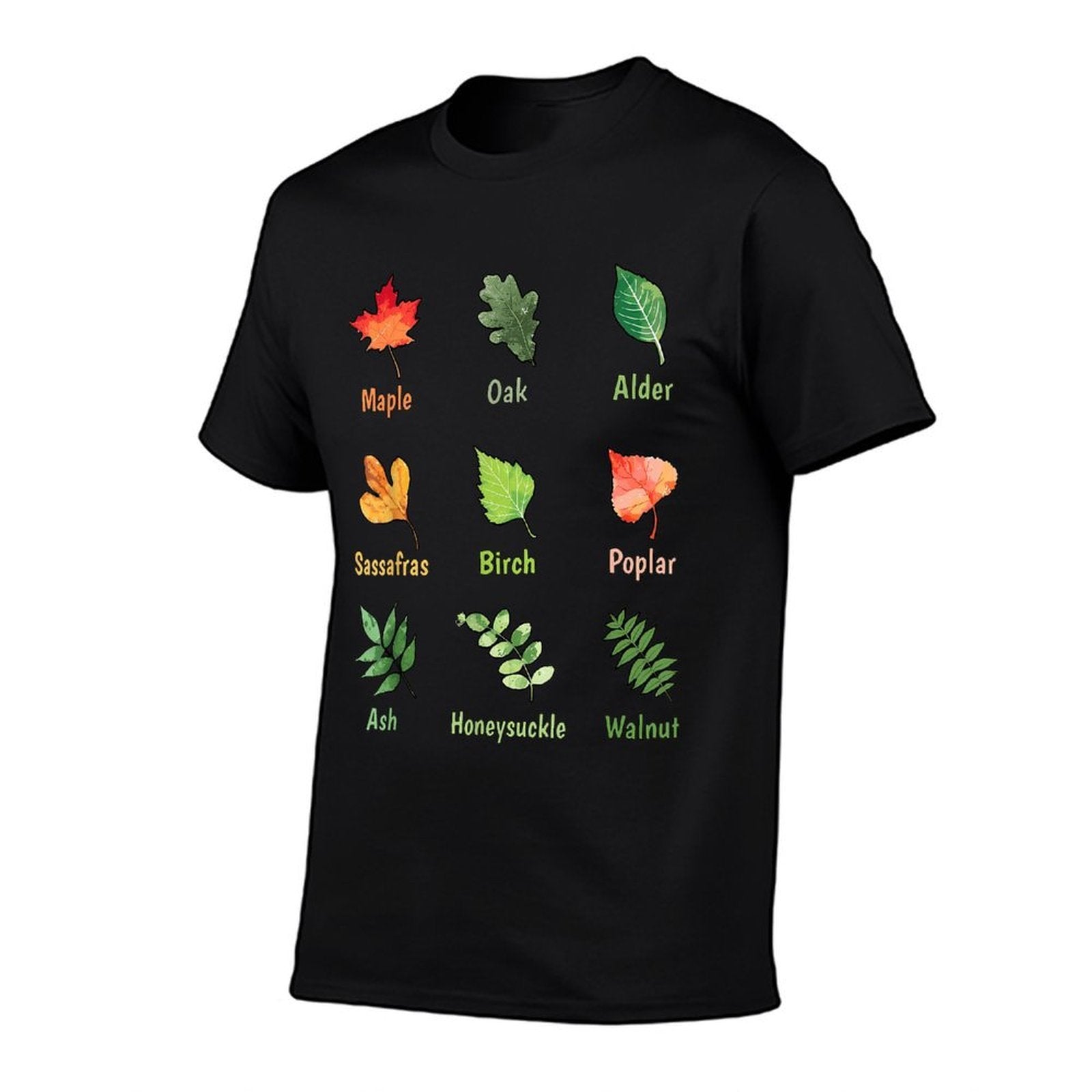 Oak Leaf Fall Leaves Autumn Garden Teacher  Tagless Design T-Shirt