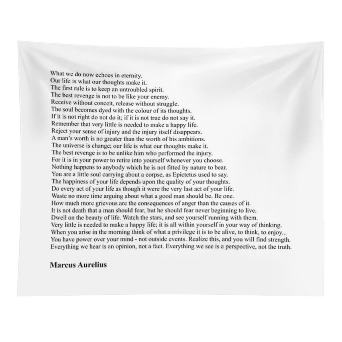 Marcus Aurelius Quotes Tapestry