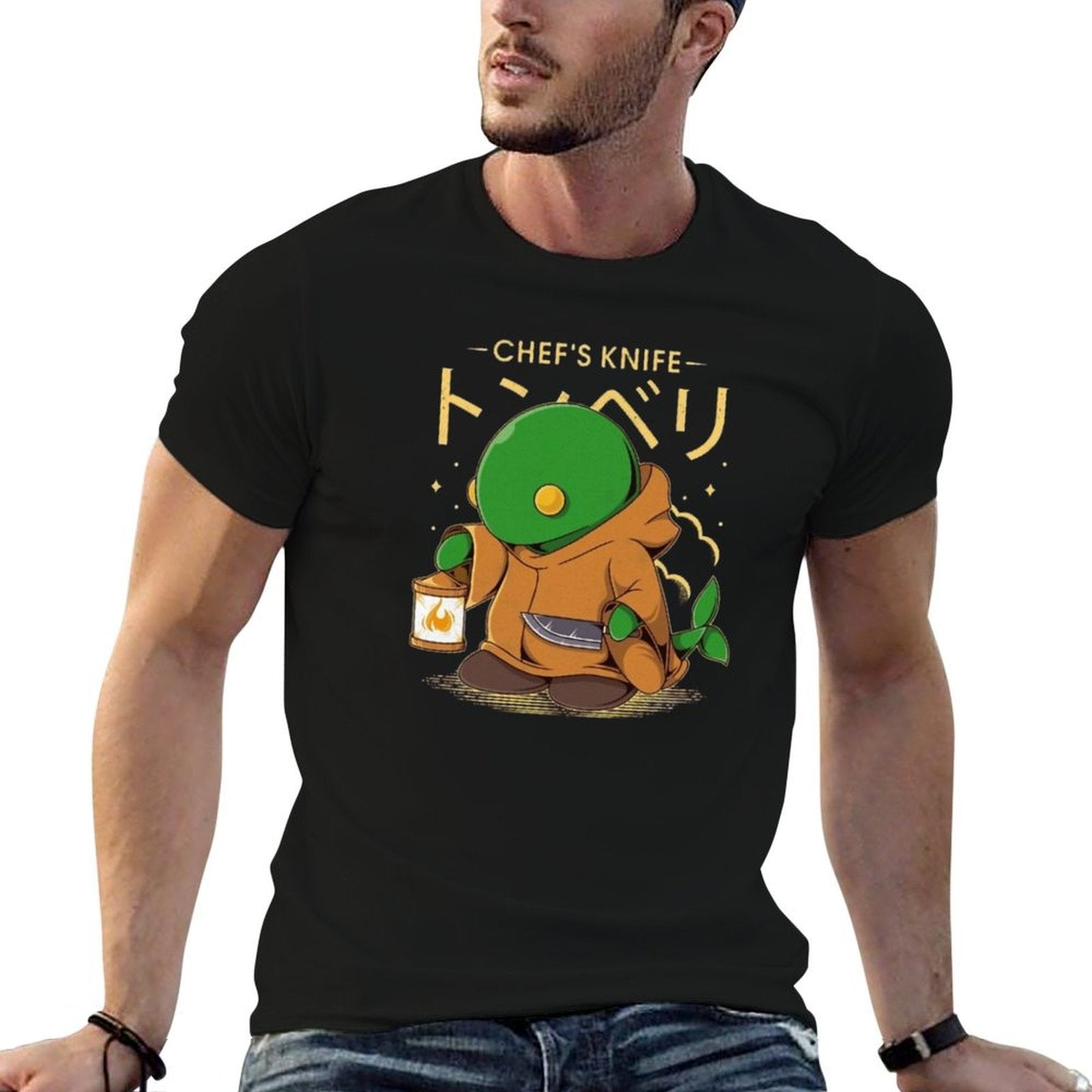 The Tonberry  Oversized Silhouette T-Shirt