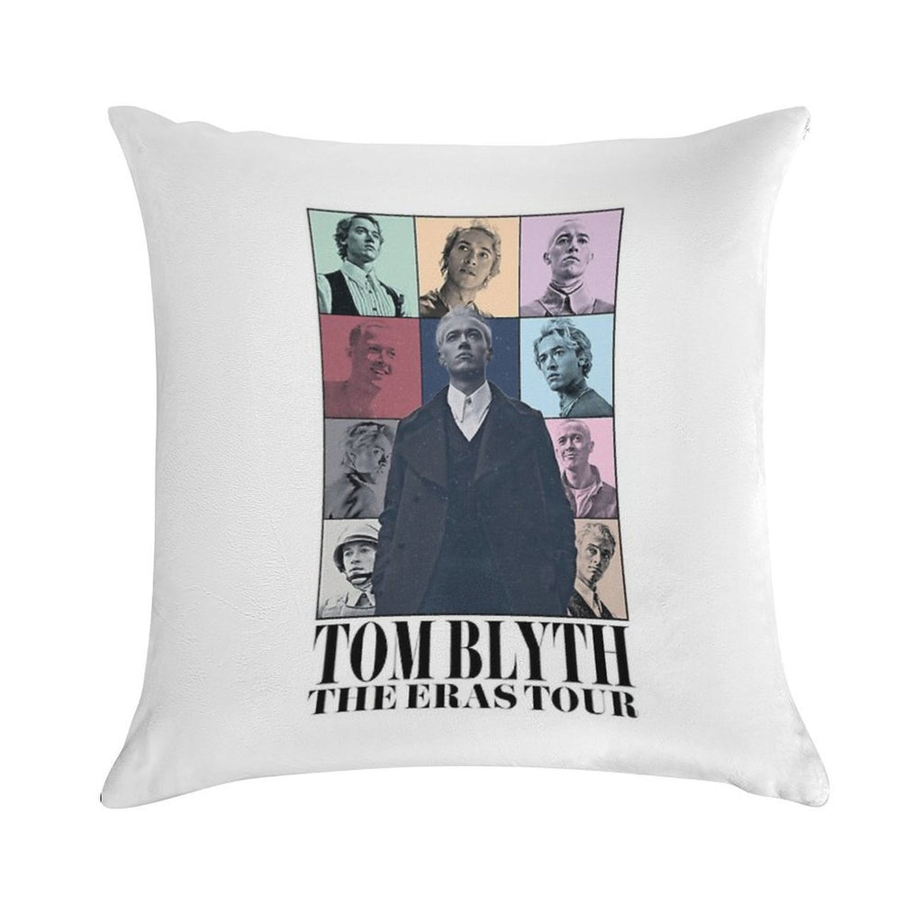 Tom Blyth As Coriolanus Snow The Eras Tour Soft Washable Throw Pillow