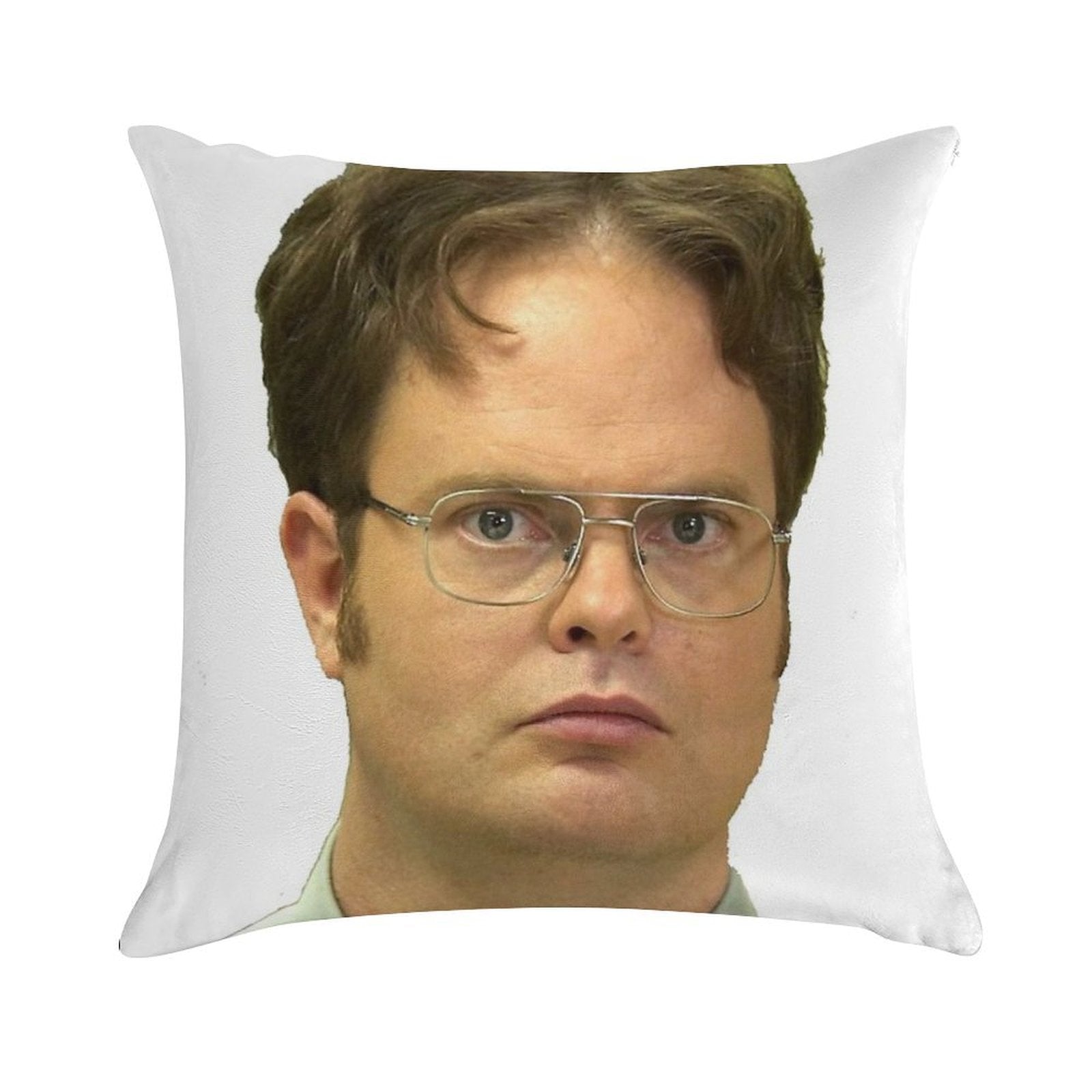 Dwight K Schrute Soft Easy Maintenance Throw Pillow