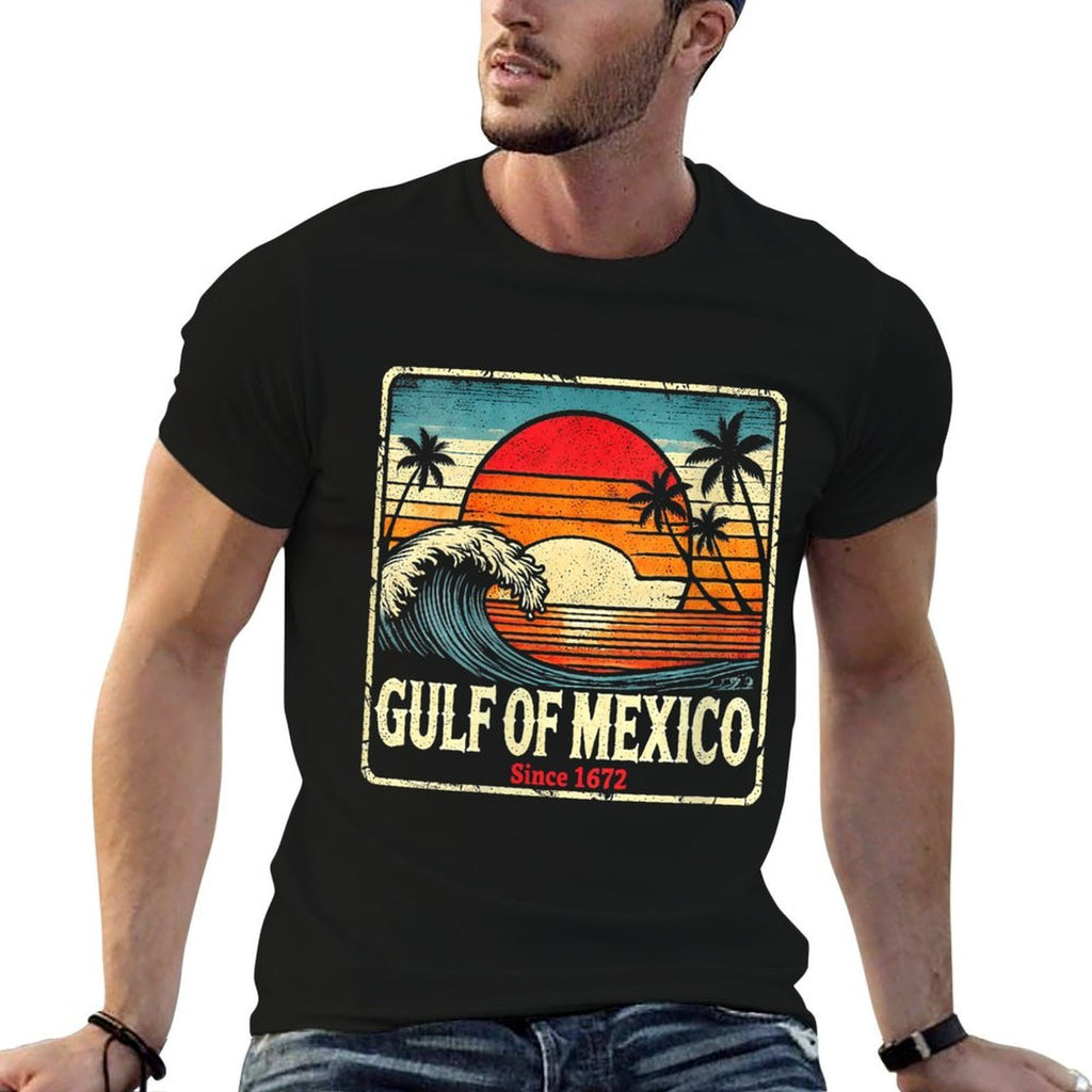 Womens Gulf of Mexico  Vintage-inspired T-Shirt