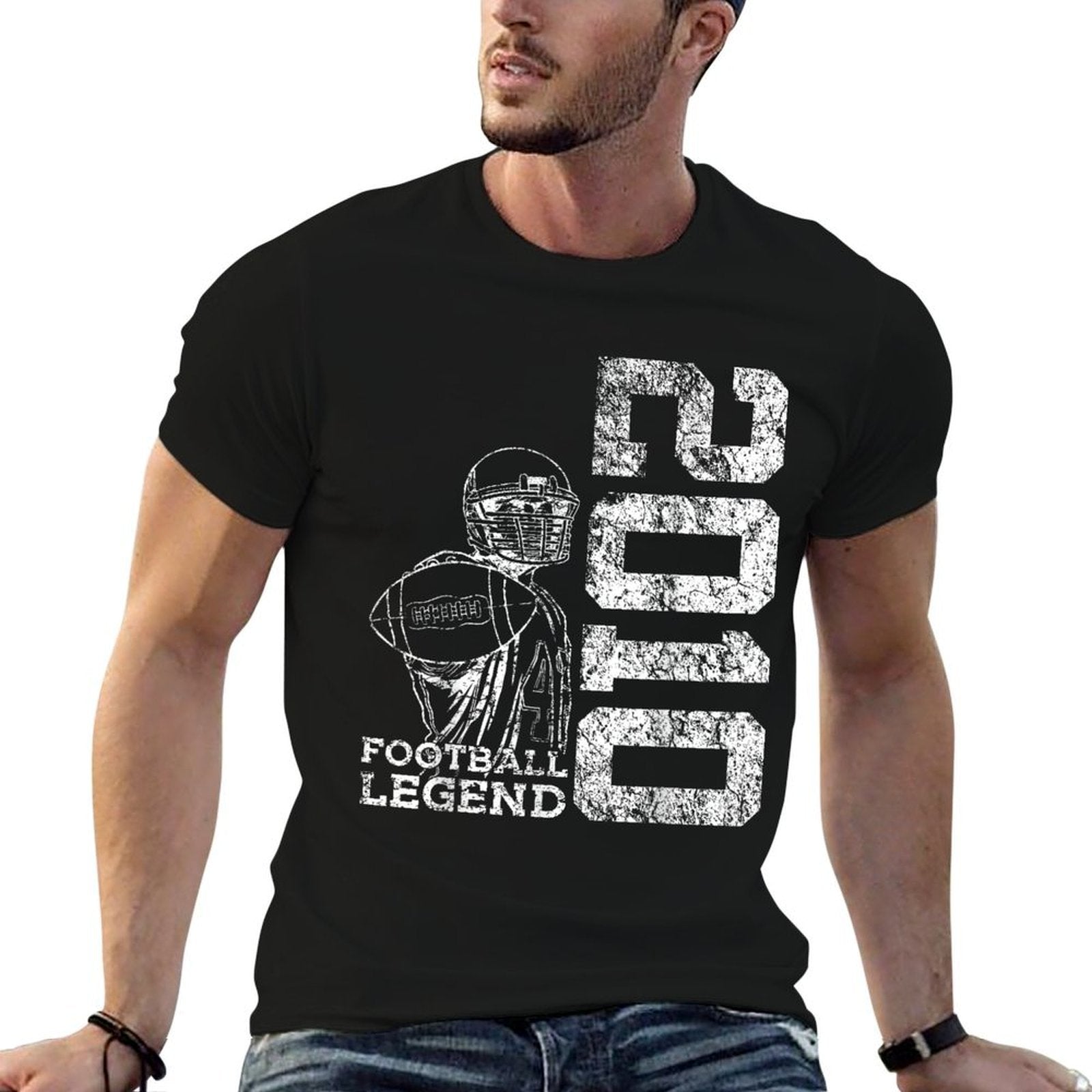 15 YEARS FOOTBALL LEGEND 2010 15TH BIRTHDAY  Polyester Blend T-Shirt