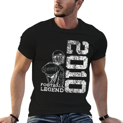 15 YEARS FOOTBALL LEGEND 2010 15TH BIRTHDAY  Polyester Blend T-Shirt