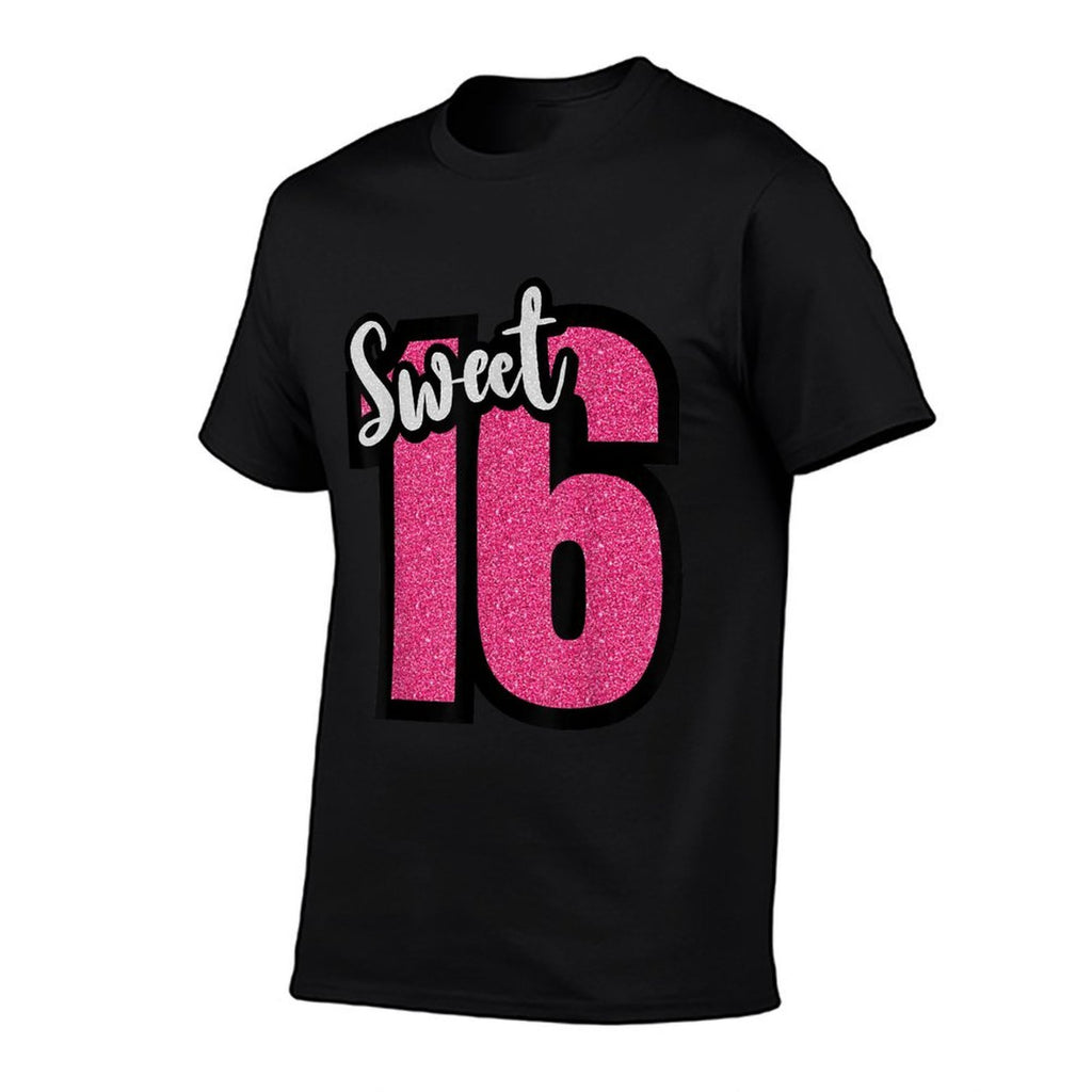 Sweet 16 Sweet Sixteen Squad 16th Birthday Girls Celebrating  Wrinkle-resistant T-Shirt