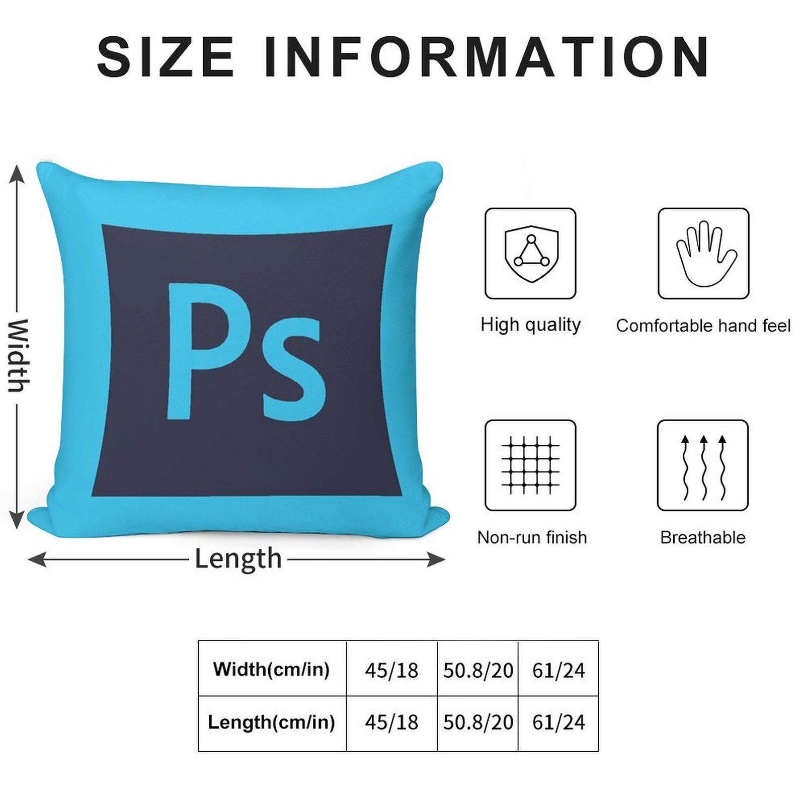 Photoshop Soft Home Decor Throw Pillow