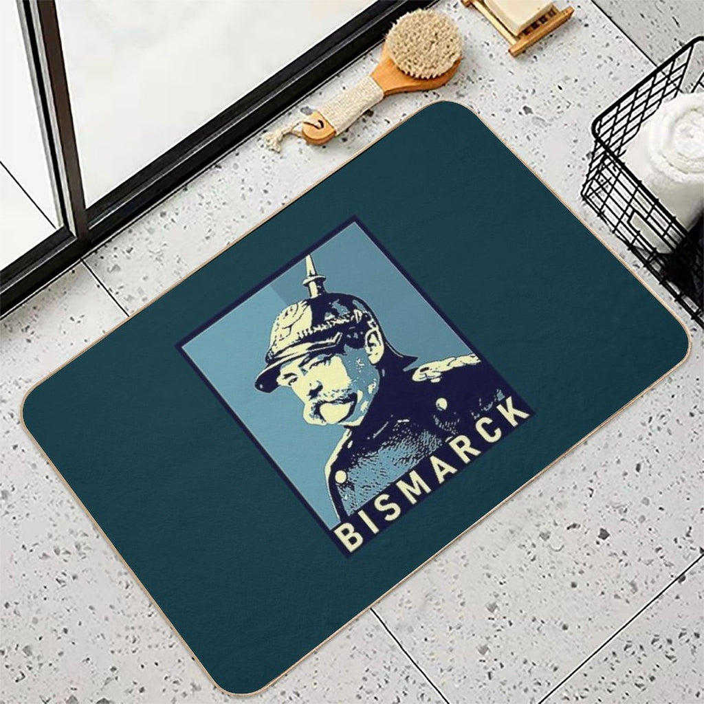 Otto Von Bismarck  Stain-Proof Bath Mat