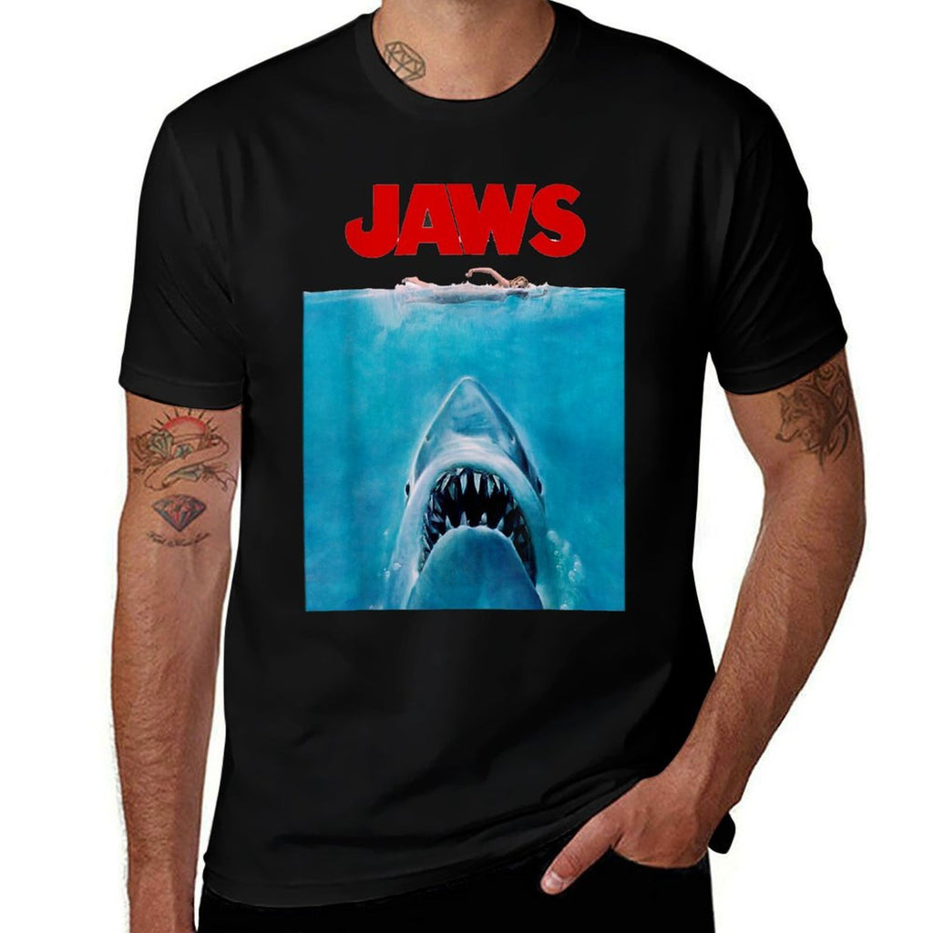 Jaws Oversize Poster  Stretchy T-Shirt