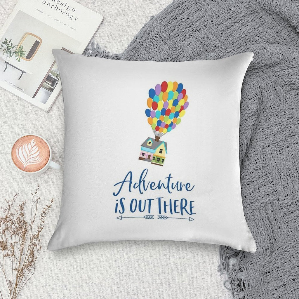 Adventure Is Out There Soft Home Decor Throw Pillow