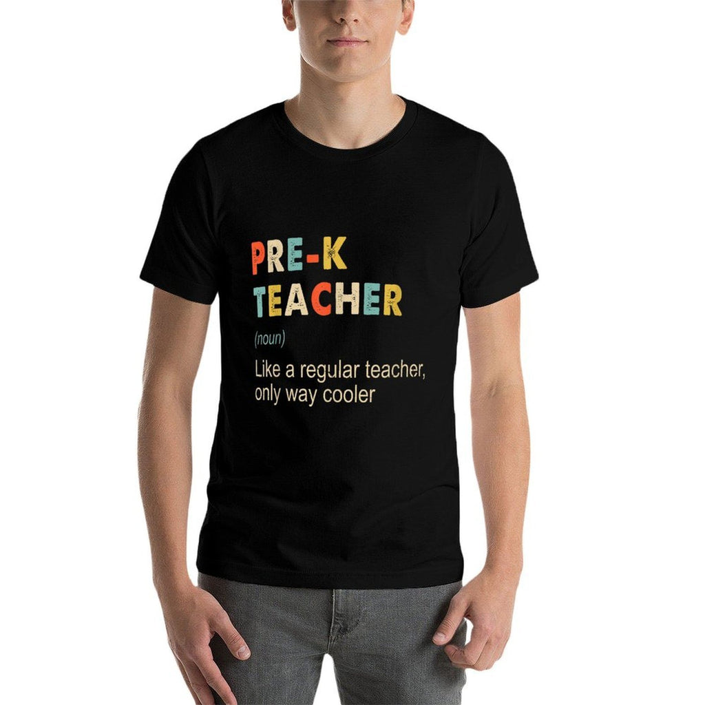 PreK Teacher Definition Funny Teaching School Teacher Gift  Quick-drying T-Shirt