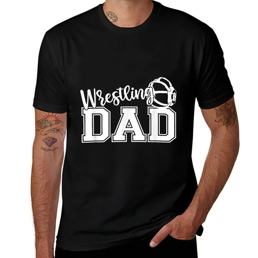 Wrestling Dad Hobby Wrestle Wrestler Martial Arts Father  Lightweight T-Shirt