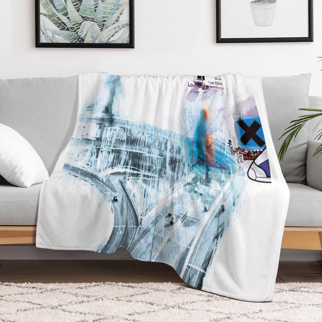 Alternative Band 80s Poster Comfort Throw Blanket