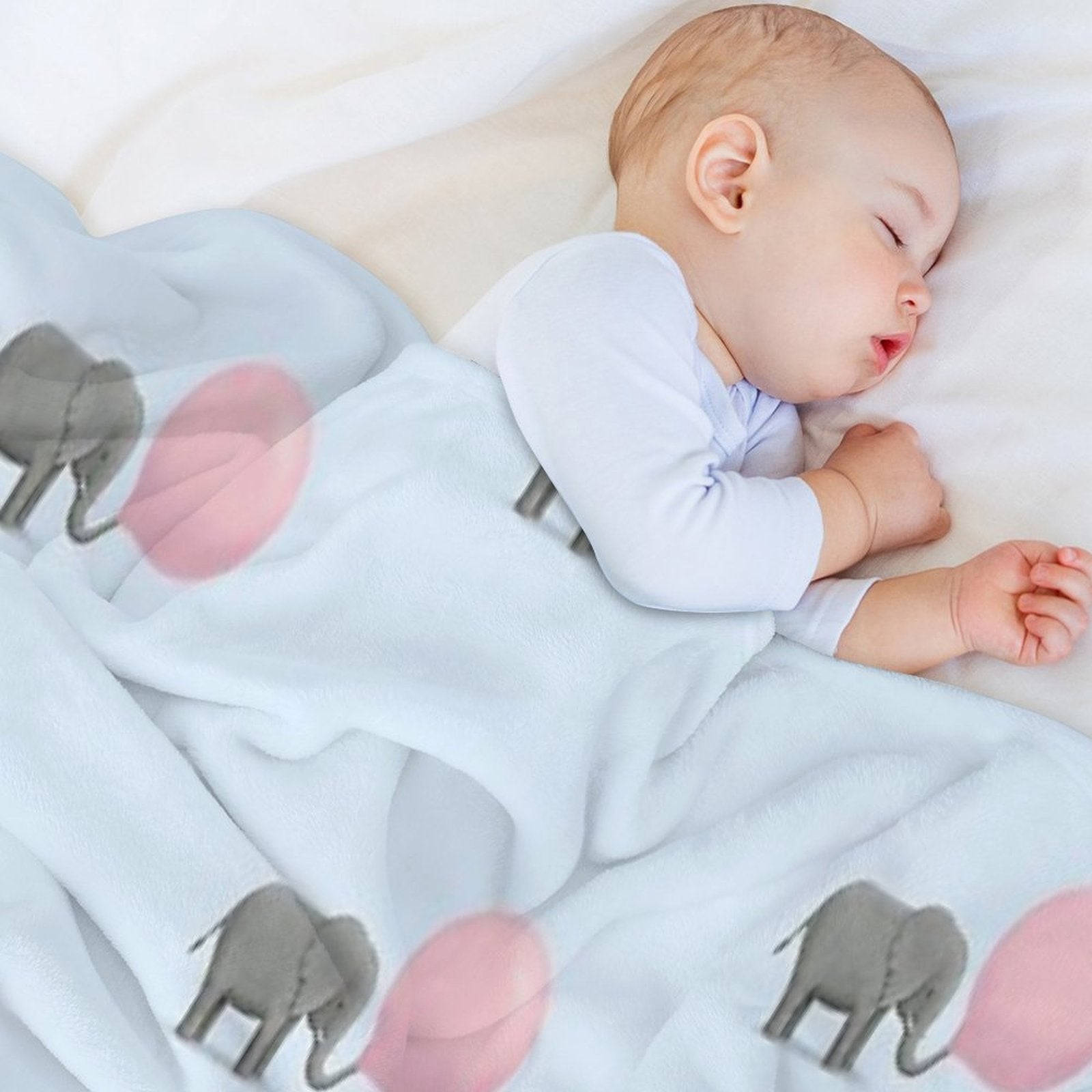 Jumbo Bubble Gum Velvety-soft Throw Blanket