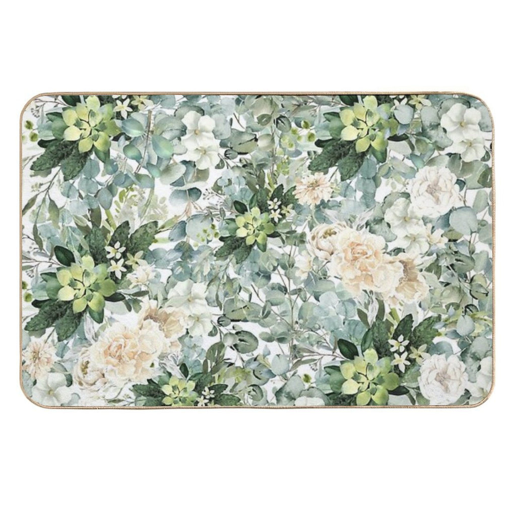 Foliage Burst  Versatile Bath Mat