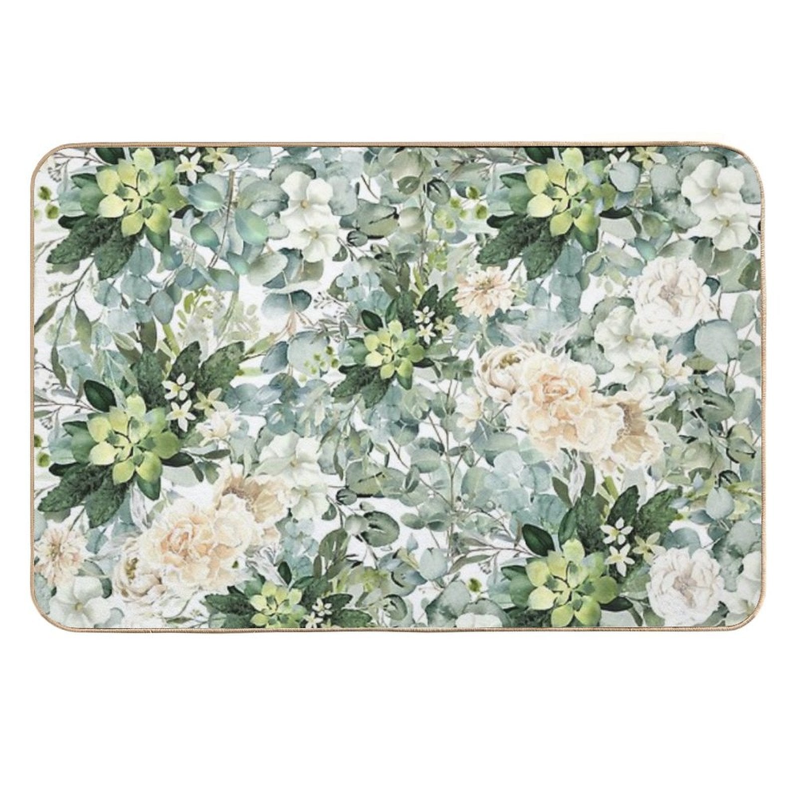 Foliage Burst  Versatile Bath Mat