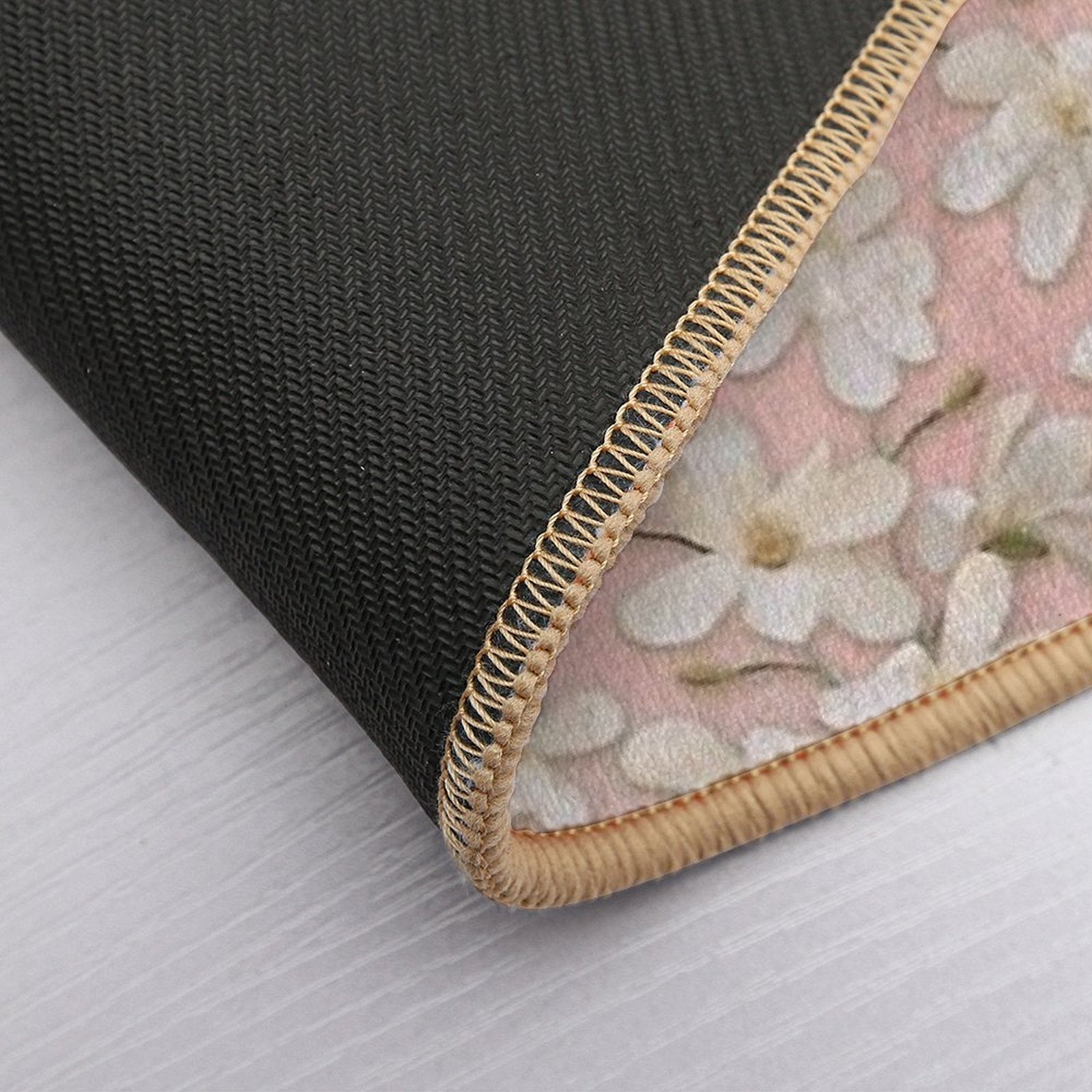 Magnolia Kobus Rose  Non-Slip Bath Mat