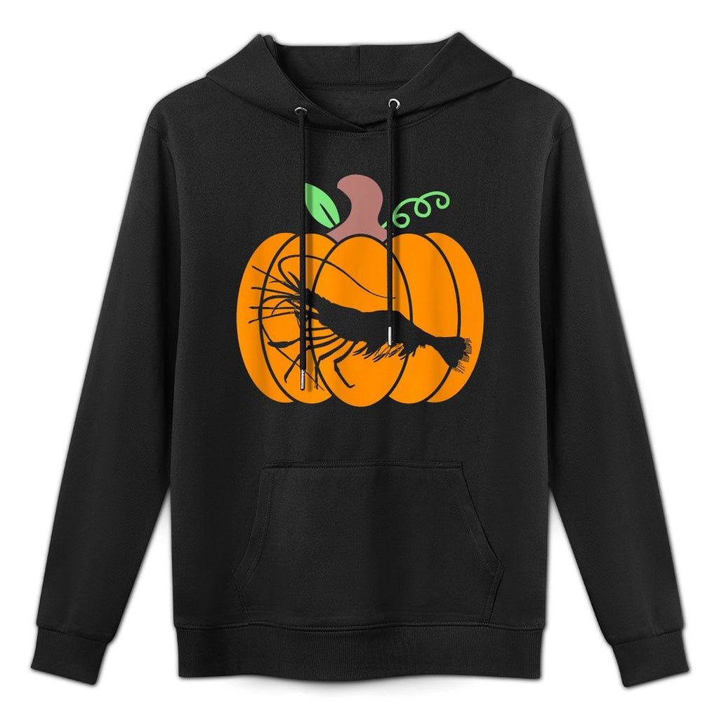 Shrimp Pumpkin Halloween Costume Fall Autumn Shrimp Lovers Casual Wear Hoodie